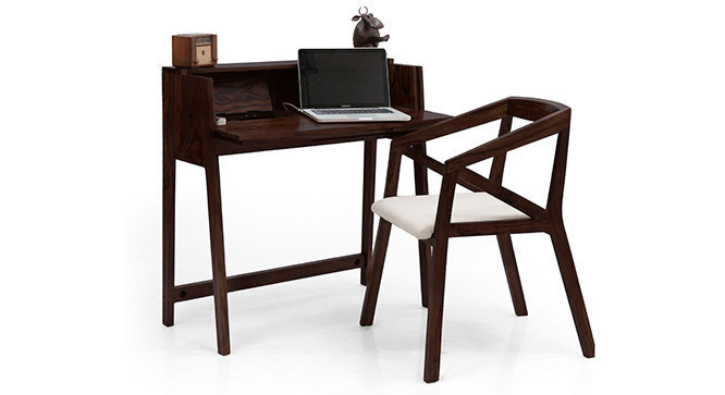 ELBERT STUDY TABLE (Finish-Walnut)